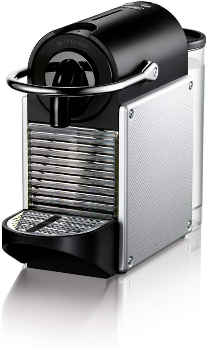 Делонги фильтр купить. Nespresso Pixie Coffee Machine. Nespresso Pixie Electric Titan. Кофемашина Nespresso капсульная Krups Pixie. Капсульная кофемашина Delonghi Nespresso Pixie en.